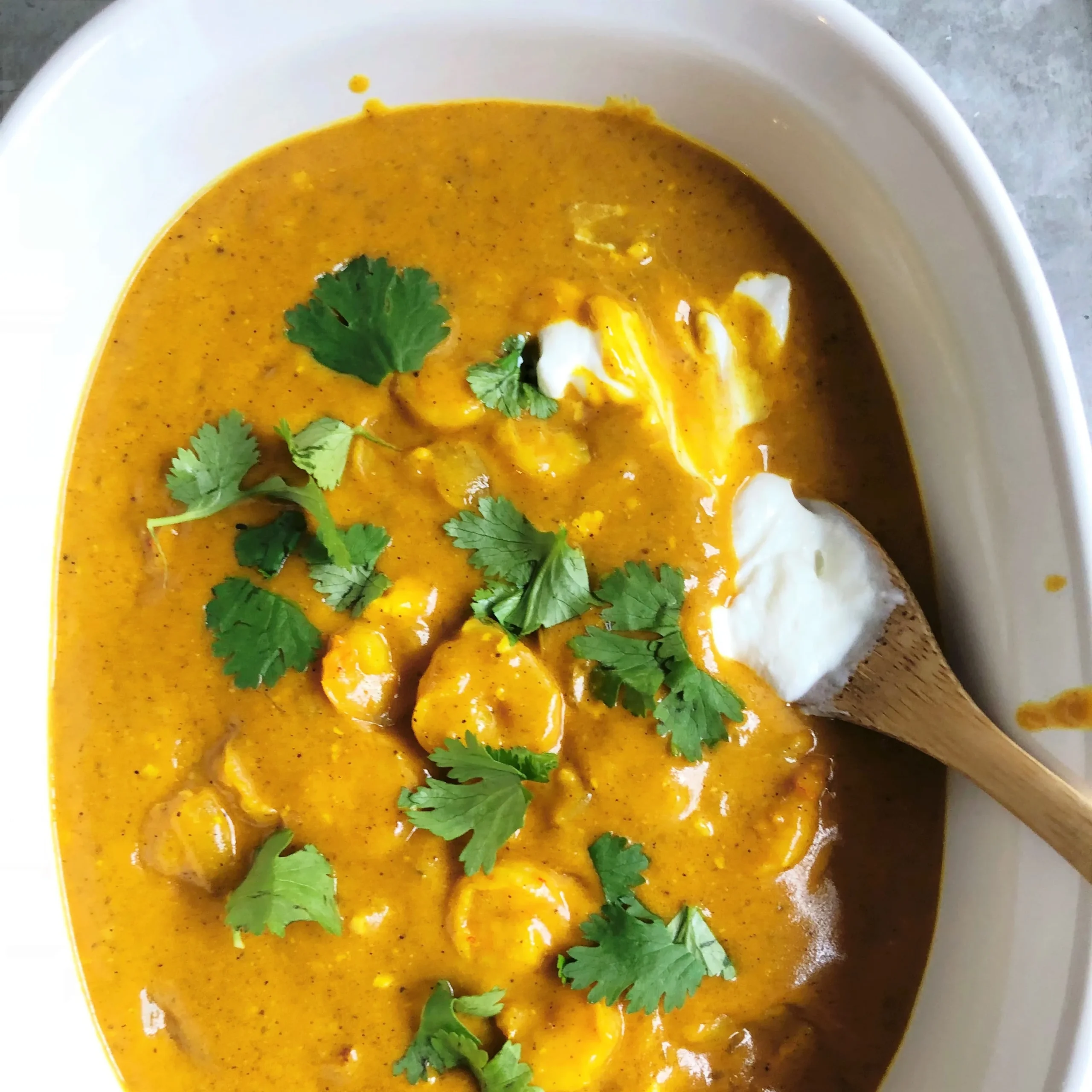 Shrimp Coconut Korma (N)